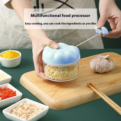 Household Electric Garlic Press – Minced & Mashed in Seconds
