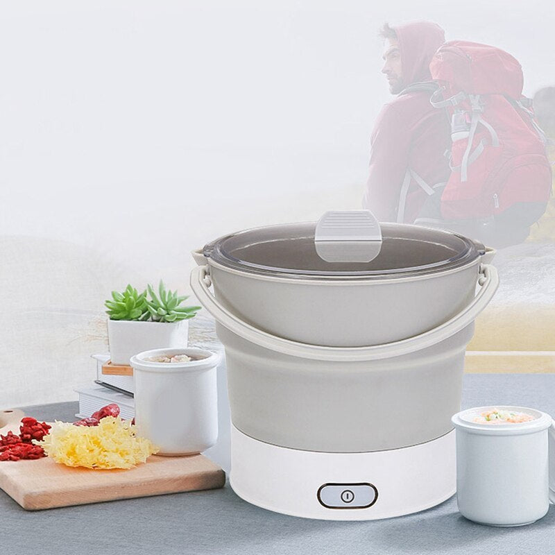 Portable Silicone Electric Travel Kettle