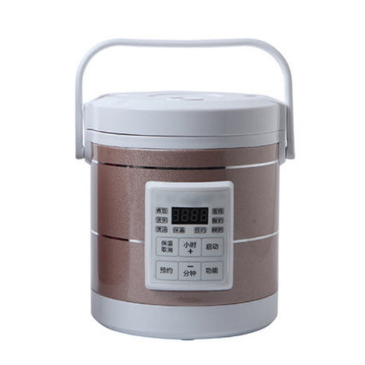 12V/24V Mini Rice Cooker – 1.6L Electric Cooker for Car & Truck