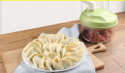 Manual Meat Grinder & Dumpling Stuffing Mixer for Kitchen