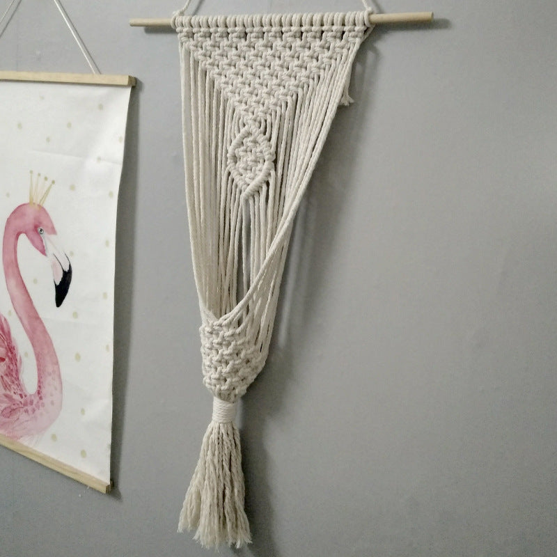 Hand-woven Hanging Basket