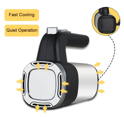 500W 5-Speed Electric Hand Blender & Mixer for Kitchen