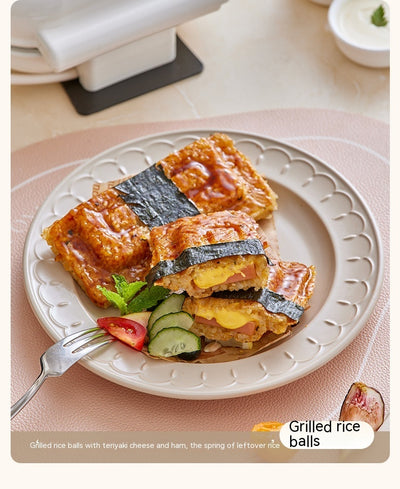 Compact Sandwich & Bread Toaster for Quick Breakfast