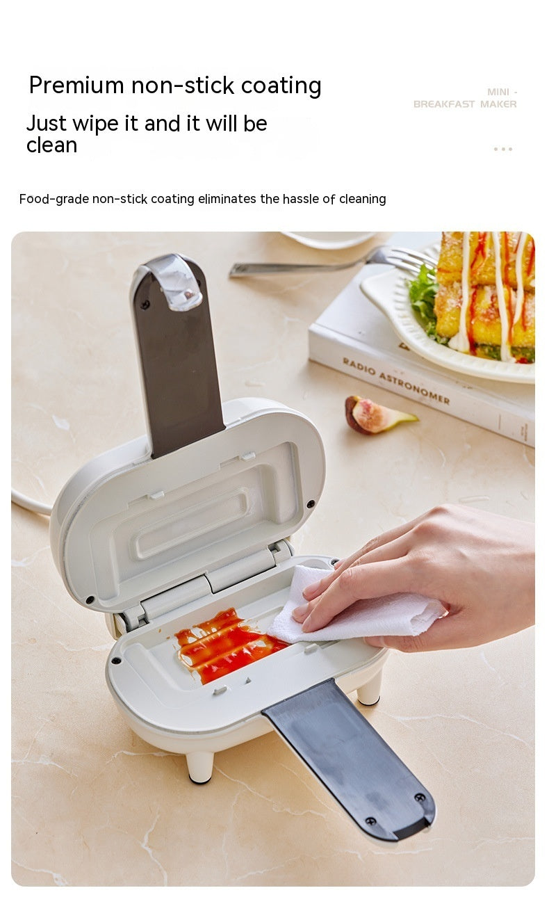 Compact Sandwich & Bread Toaster for Quick Breakfast