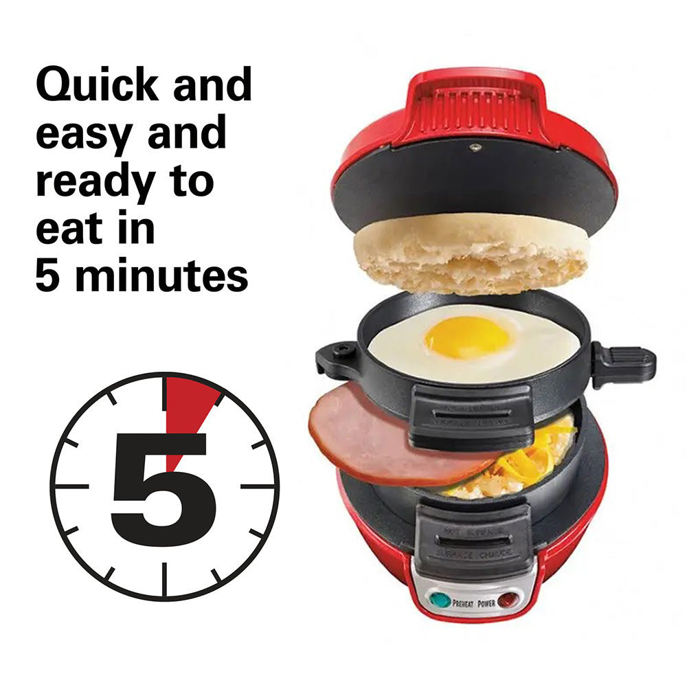 110V Sandwich & Hamburger Maker with Egg Toaster