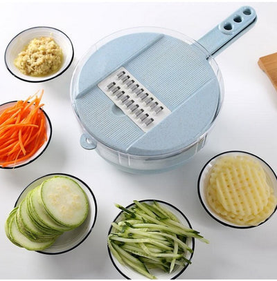 8 In 1 Mandoline Slicer Vegetable, peeler, Grater, With Strainer Vegetable Cutter Kitchen Accessories