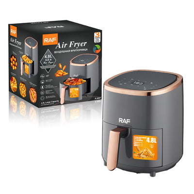 Smart Touch Screen Air Fryer – Large Capacity for Home Use