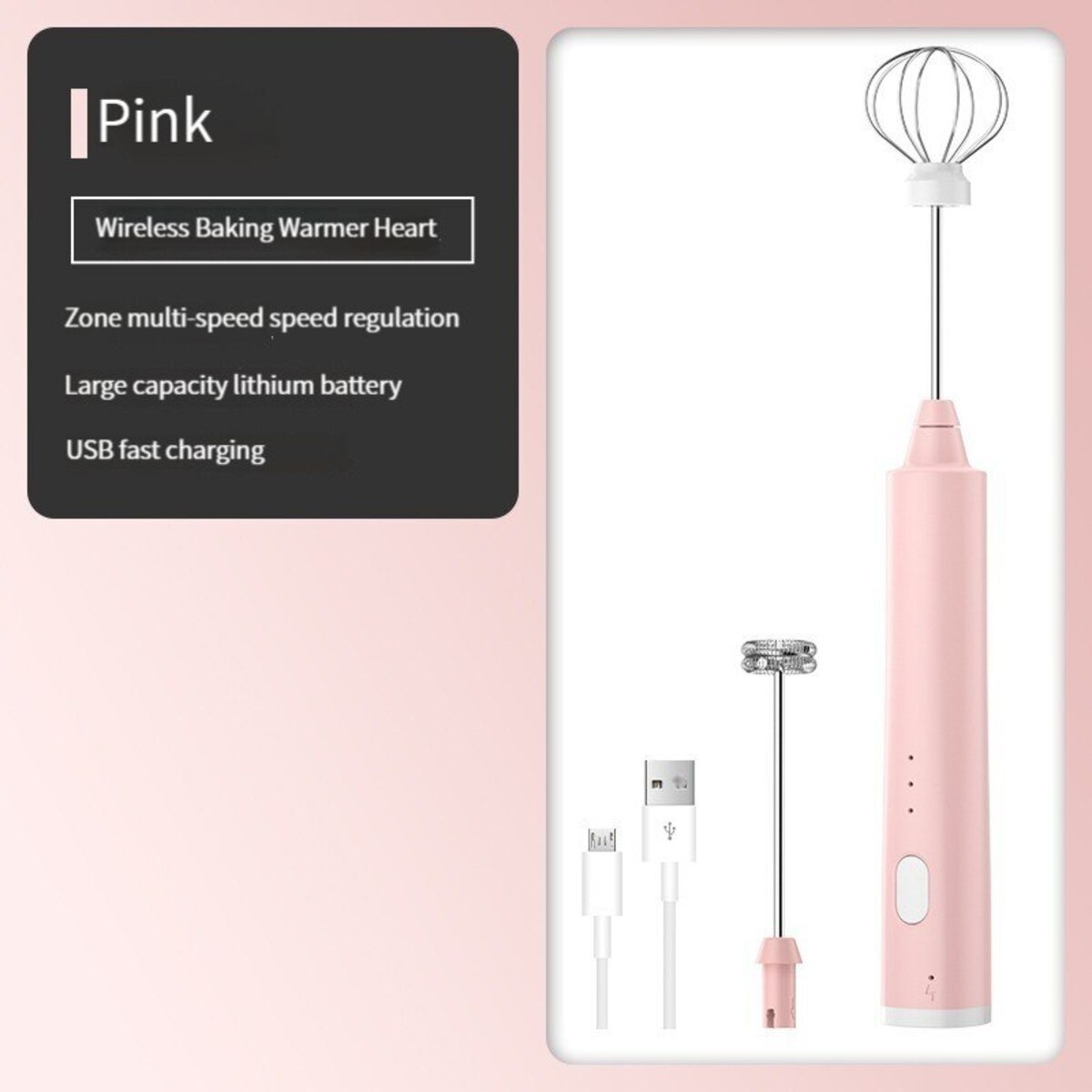 3-in-1 Frother & Mixer Wand