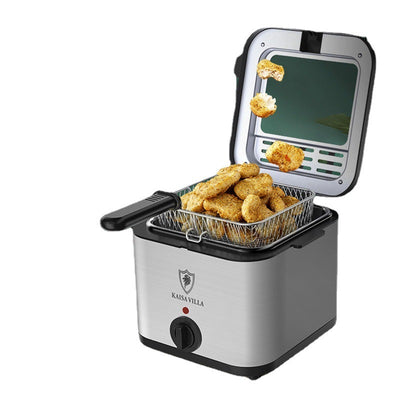 Visual Electric Air Fryer with Skewers & Fries Function