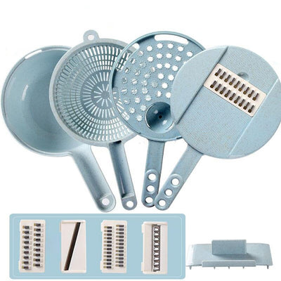 8 In 1 Mandoline Slicer Vegetable, peeler, Grater, With Strainer Vegetable Cutter Kitchen Accessories
