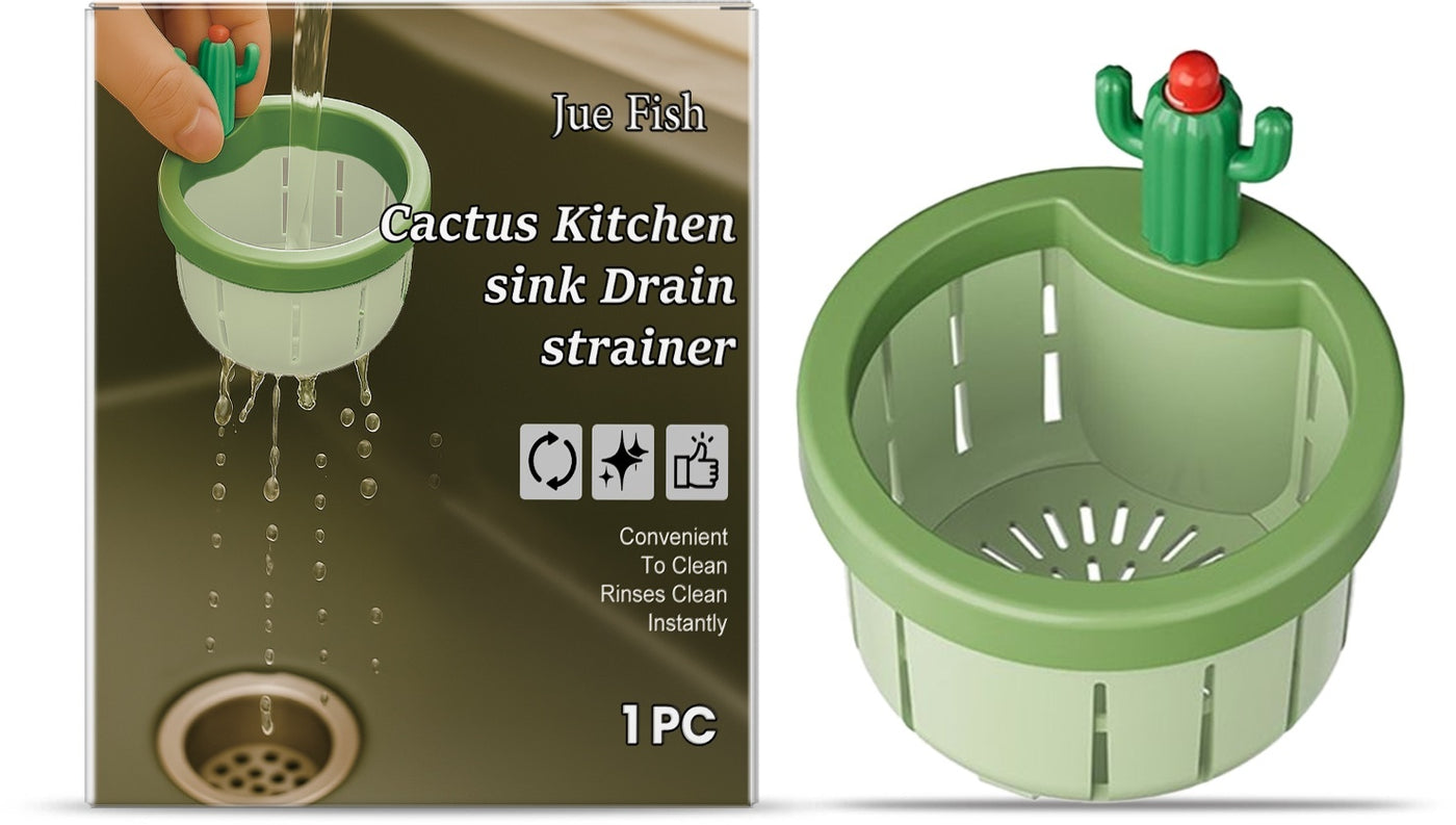 Cactus-Shaped Kitchen Sink Strainer – Fun & Functional Drain Filter