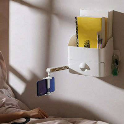 Hanging Wall Storage Basket for Bed