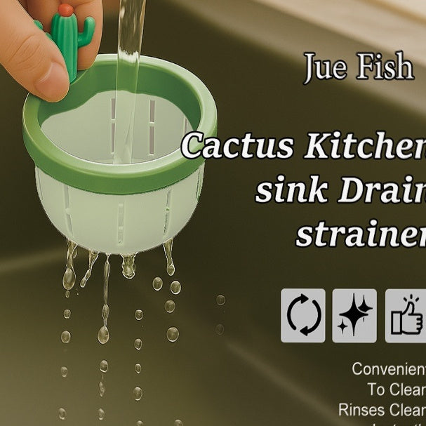 Cactus-Shaped Kitchen Sink Strainer – Fun & Functional Drain Filter