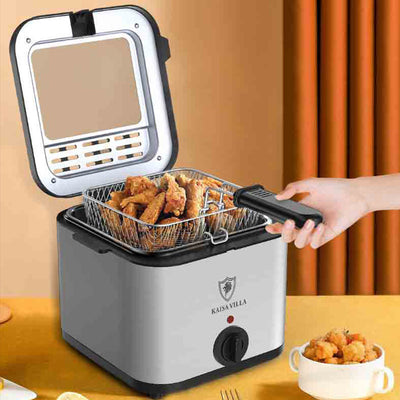 Visual Electric Air Fryer with Skewers & Fries Function