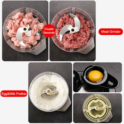 Compact Hand Mixer for Kitchen & Food Prep