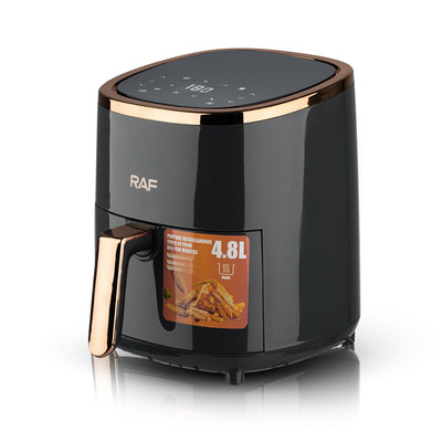 Smart Touch Screen Air Fryer – Large Capacity for Home Use