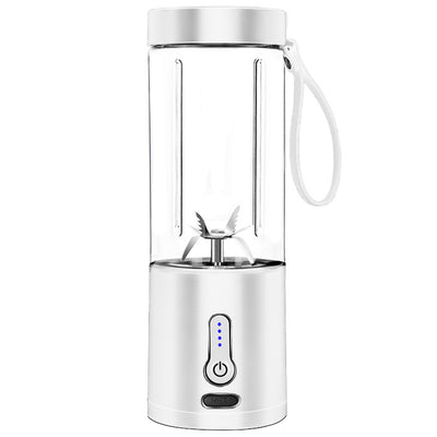 Portable Hand-Operated Fruit Juicer & Blender