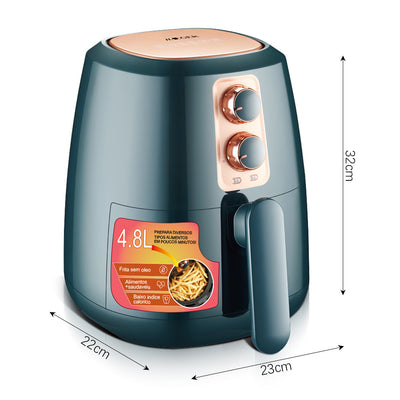 Smart Oil-Free Air Fryer – 4.8L Family Size