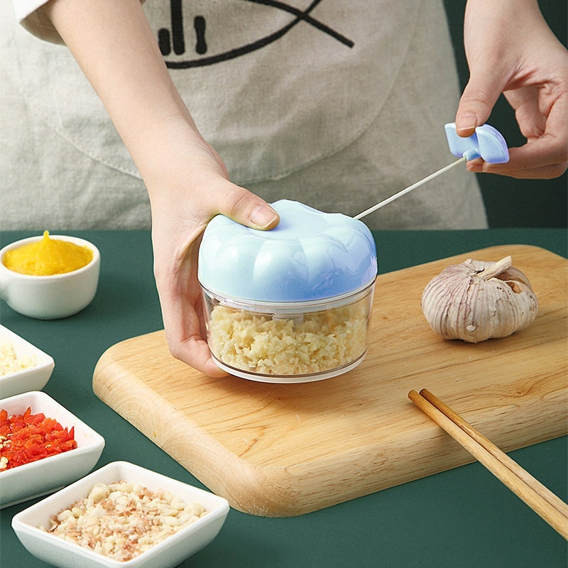 Household Electric Garlic Press – Minced & Mashed in Seconds