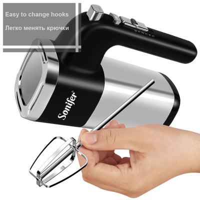 500W 5-Speed Electric Hand Blender & Mixer for Kitchen