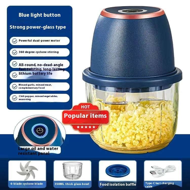 Household Garlic Press Grinder
