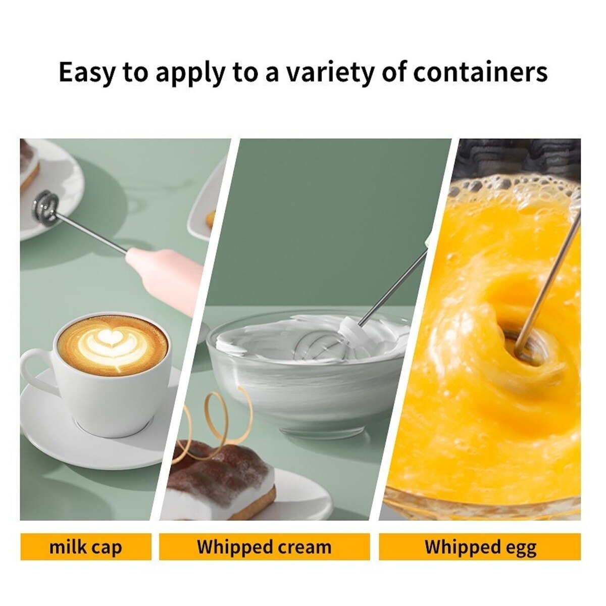 3-in-1 Frother & Mixer Wand