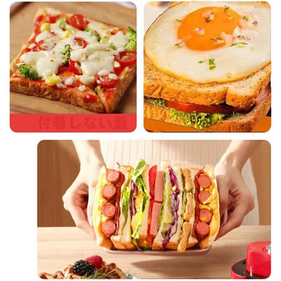 Microwave Toaster Maker Sandwich Fast Breakfast