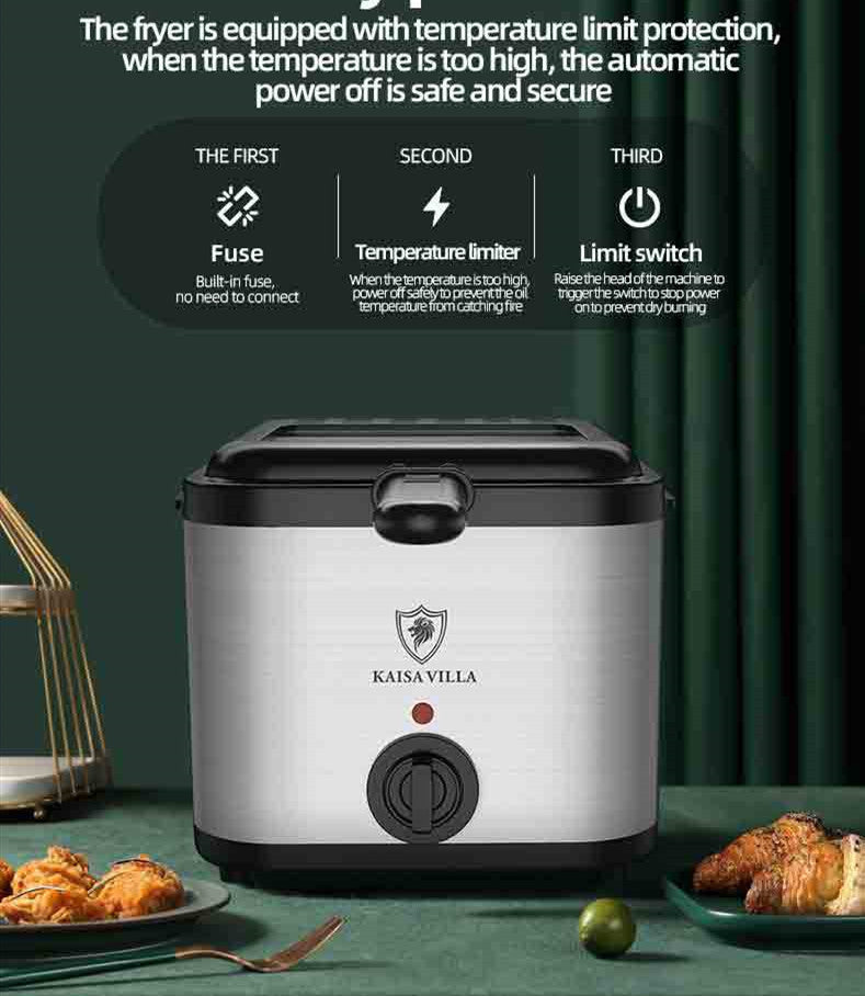 Visual Electric Air Fryer with Skewers & Fries Function