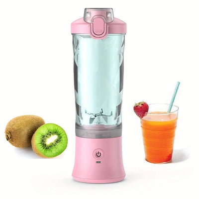 600ML Portable USB Rechargeable Smoothie Blender